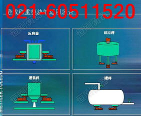 料罐系统全浮动式反应釜电子秤